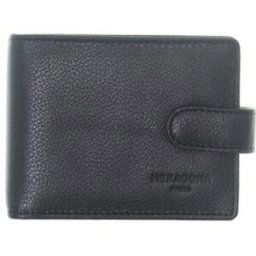 Portefeuille Hexagona Porte-cartes en cuir Ref 47643 Noir 10*8*2 Noir