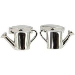 Boutons de manchettes Simon Carter Boutons de manchette Le Jardin Blanc Blanc