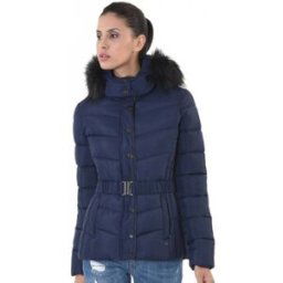 Doudounes Kaporal Doudoune Femme Body Bleu Marine Bleu