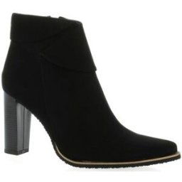 Boots Vidi Studio Boots cuir velours Noir