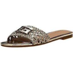 Sandales Guess Claquettes tassi Ref 59596 Or Doré