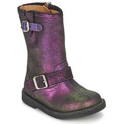 Bottes enfant Pom d'Api HIKE BIKER Violet