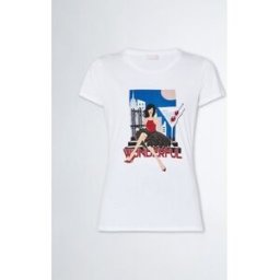 T-shirt Liu Jo WA3282JS923 Blanc