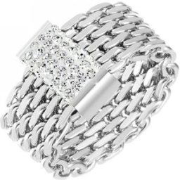 Bijoux Sc Crystal B2574-ARGENT-T17-54 Argenté