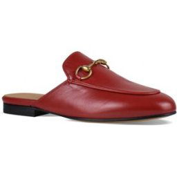 Sandales Gucci Mules Princetown Rouge