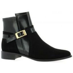 Boots Vidi Studio Boots cuir velours Noir