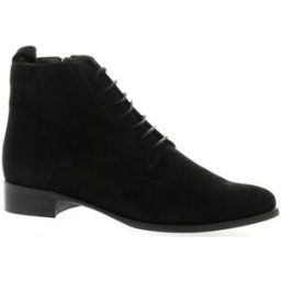 Boots Vidi Studio Boots cuir velours Noir
