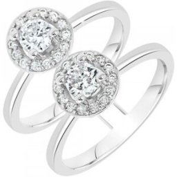 Bijoux Sc Crystal B2700-ARGENT-8-56 Argenté