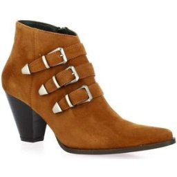 Boots Vidi Studio Boots cuir velours Marron