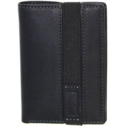 Portefeuille David William Porte-cartes en cuir ref_lhc39317-noir Noir