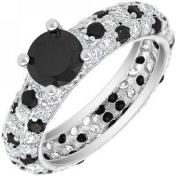 Bijoux Sc Crystal B2702-NOIR-8-56 Noir
