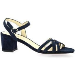 Sandales Vidi Studio Nu pieds cuir velours Marine