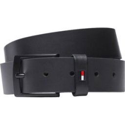 Ceinture Tommy Hilfiger Ceinture en cuir homme Ref 59237 BDS Noir Noir
