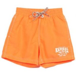Maillots de bain enfant Kaporal Short de Bain Garçon Rolep Neon Orange Orange