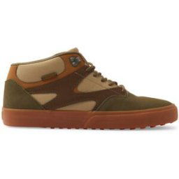 Chaussures de Skate DC Shoes Kalis Vulc Mid Wnt Marron
