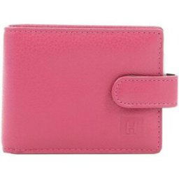 Portefeuille Hexagona Porte-cartes en cuir ref_47643 Fushia 11,5*8*2 Rose
