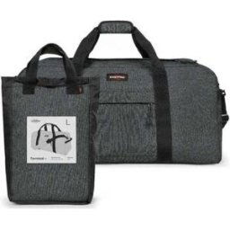 Sac de voyage Eastpak Sac voyage L Terminal + 77H Black Denium Gris