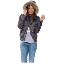 Doudounes Kaporal Doudoune Femme Jingo Acier Gris