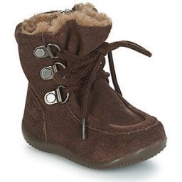 Bottes enfant Kickers BAMARA Marron