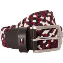 Ceinture Tommy Hilfiger Ceinture elastique a boucle carree homme Tommy Hil Multicolore