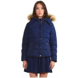 Doudounes Kaporal Doudoune Femme Tendo Bleu Foncée Bleu