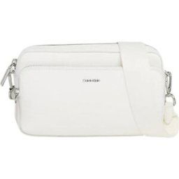 Sac Bandouliere Calvin Klein Jeans Sac bandouliere femme Ref 62469 YAF B Blanc