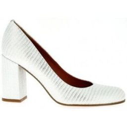 Chaussures escarpins Elizabeth Stuart Escarpins cuir serpent Blanc