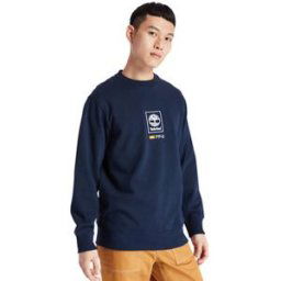 Sweat-shirt Timberland Logo arbre Bleu