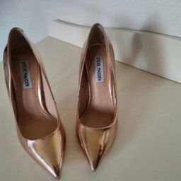Chaussures escarpins Steve Madden Escarpins Rose Or cuivré Doré