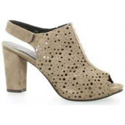 Sandales Vidi Studio Nu pieds cuir velours Beige