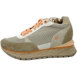 Baskets Gioseppo Chaussure femme, Sneaker Cuir et Tissu, 72173 Beige