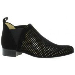 Boots Vidi Studio Boots cuir velours Noir