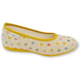 Chaussons La Maison De L'espadrille 2058-4 Jaune