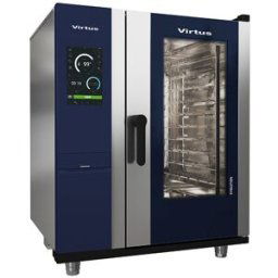 Virtus Group Four Mixte à Gaz à Vapeur Avec Chauffe-Eau Et Système De Nettoyage Automatique, 10X GN 1/1 - Virtus - AIC0040/FN