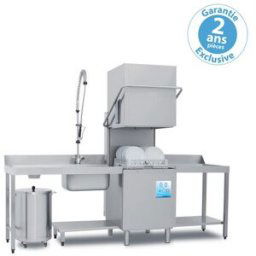 Lave-vaisselle à capot professionnel avec affichage digital - panier 500 x 500 mm - Elettrobar