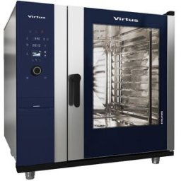 Virtus Group Four à Convection Électrique avec Vapeur Directe 10 x GN2/1 - Virtus