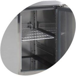 Réfrigérateur de Comptoir GN1/1 CK7210/-SP - TEFCOLD