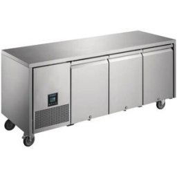 Table Réfrigérée Négative 3 Portes Premium Série U - 420L - Polar
