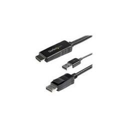 StarTech.com HD2DPMM2M Cable adaptateur HDMI vers DisplayPort - 2 m - 4K 30 Hz - DisplayPort 1.2 a HDMI 1.4 - cable video - DisplayPort / HDMI - 2 m