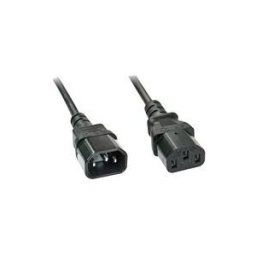 Lindy IEC-Mains Extension Cable - cable d'alimentation - IEC 60320 C14 pour power IEC 60320 C13 - 2 m