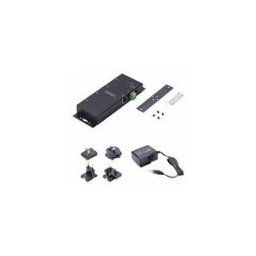StarTech.com 4P Serial to Ethernet Adapter, IP LAN to RS232 DB9 Converter - serveur de peripherique - Conformite TAA