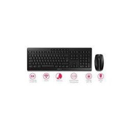 CHERRY STREAM DESKTOP RECHARGE - ensemble clavier et souris - Francais - noir Peripherique d'entree
