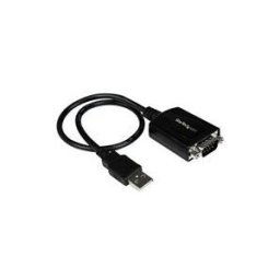StarTech.com Cable Adaptateur de 30cm USB vers Serie DB9 RS232 - Memorisation de Port COM - adaptateur serie