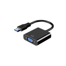 DLH Energy DLH - adaptateur video - USB type A pour 15 pin VGA
