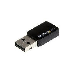StarTech.com USB 2.0 AC600 Mini Dual Band Wireless-AC Network Adapter - 1T1R 802.11ac WiFi Adapter - 2.4GHz / 5GHz USB Wireless (USB433WACDB) - adaptateur reseau - USB 2.0