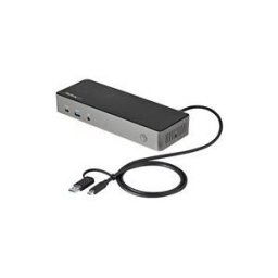 StarTech.com Dock USB-C USB-A - Station d'Accueil Universelle a Triple ecran DisplayPort HDMI 4K 60Hz - 85W Power Delivery, 6x USB Hub, GbE, Audio - USB 3.1 Gen 2 10Gbps (DK31C3HDPDUE) - station d'accueil - USB-C - 3 x HDMI, 3 x DP - 1GbE