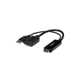 StarTech.com 4K 30Hz HDMI to DisplayPort Video Adapter w/ USB Power - 6 in - HDMI 1.4 (Male) to DP 1.2 (Female) Active Monitor Converter (HD2DP) - cable adaptateur - DisplayPort / HDMI - 25.5 cm