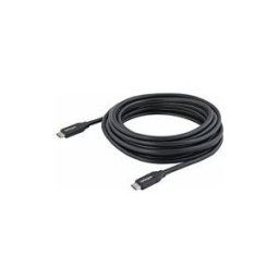 StarTech.com Cable USB-C vers USB-C avec Power Delivery (5A) de 4 m - M/M - USB 2.0 - Certifie - Cordon USB 2.0 Type C - Cable USB de type-C - 24 pin USB-C pour 24 pin USB-C - 4 m