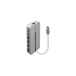 LINDY - station d'accueil - USB-C 3.2 - 2 x HDMI - 1GbE