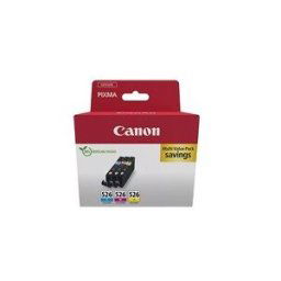 Canon CLI-526 C/M/Y Multi pack - pack de 3 - jaune, cyan, magenta - original - reservoir d'encre
